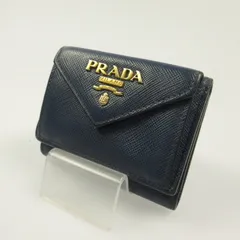 【姫路東店】 中古 PRADA | プラダ コンパクトウォレット 1MH021 サフィアーノ 【125】