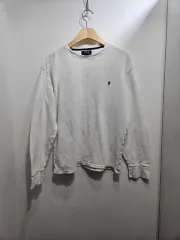 ポロラルフローレン 白 ワッフル 長袖Tシャツ