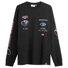 【送料無料】 カーハート メンズ Tシャツ トップス Carhartt WIP Audio Archives Long Sleeve TShirt Black