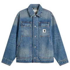 カーハート レディース アウター ジャケット・ブルゾン Carhartt WIP Artic Jacket Blue Grind Wash ブルーのサムネイル