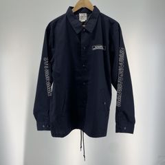 美品☆[BUDSPOOL] サークルロゴ コーチジャケット L ブラック - メルカリ