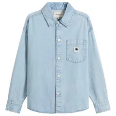 カーハート レディース トップス シャツ Carhartt WIP Alta Shirt Jac Blue ブルーのサムネイル