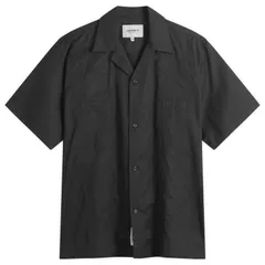 【送料無料】 カーハート メンズ シャツ トップス Carhartt WIP Signet Short Sleeve Shirt Black