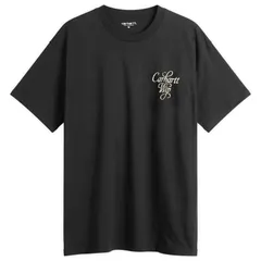 カーハート メンズ トップス Tシャツ ベスト Carhartt WIP Vestige TShirt Black Stone Washed ブラック