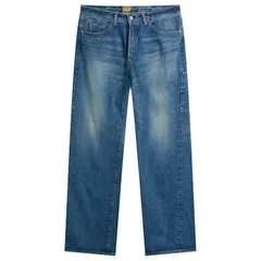 ヒューマンメイド メンズ ボトムス デニムパンツ ストレート ジーンズ Human Made Straight Leg Selvedge Future Denim Jeans Indigo インディゴのサムネイル