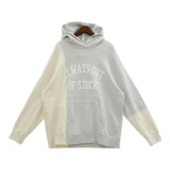 美品】 ALWAYS OUT OF STOCK パーカー プルオーバー グレー - メルカリ