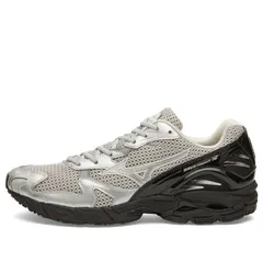 【送料無料】 ミズノ メンズ スニーカー シューズ Mizuno Wave Rider 10 Sneaker Harbor Mist Silver Black