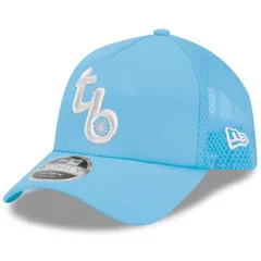 ニューエラ メンズ アクセサリー 帽子 Mens New Era Light Blue Tampa Bay Rays 2026 Batting Practice Alternate Apex 9FORTY Adjustable Hat Light Blue ブ