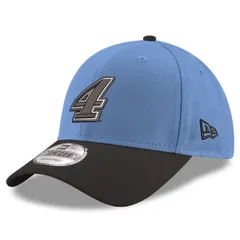 ニューエラ メンズ アクセサリー 帽子 Mens New Era Light BlueBlackevin Harvick 9FORTY Snapback Adjustable Hat Light Blue ブルー