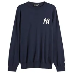 ニューエラ メンズ アウター ニット・セーター New Era MLB New York Yankies Jumper Navy ネイビーのサムネイル