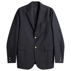 ビームス プラス メンズ アウター ジャケット・ブルゾン ウール ブレザー Beams Plus 3 Button Combat Wool Blazer Navy ネイビーのサムネイル