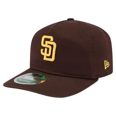ニューエラ メンズ アクセサリー 帽子 Mens New Era Brown San Diego Padres Team 19TWENTY Adjustable Hat Brown ブラウン
