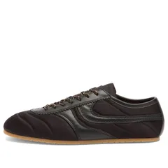 ドリス・ヴァン・ノッテン メンズ シューズ スニーカー スエード レザー Dries Vanoten Leather Suede Sneaker Black ブラックのサムネイル
