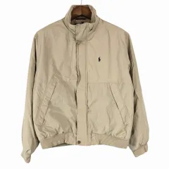 RALPH LAUREN ラルフローレン スイングトップ ベージュ (メンズ M) O9681