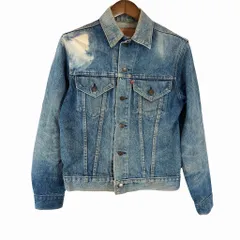 90年代 USA製 Levi's リーバイス 70505 デニムジャケット ブルー (メンズ 38) O9684