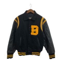 BUTWIN / 80's black stadium jacket - メルカリ