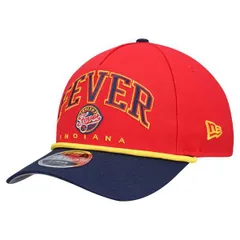 ニューエラ レディース アクセサリー 帽子 Mens New Era Red Indiana Fever Bold Arch COOLERA 9FORTY AFrame MCrown Adjustable Hat Red レッド