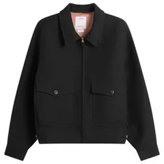ビズビム メンズ アウター ジャケット・ブルゾン Visvim Langley Bomber Jacket Black ブラックのサムネイル