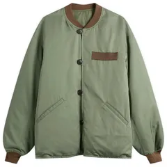 ビズビム メンズ アウター ジャケット・ブルゾン ダウン Visvim Corps Down Bomber Jacket Olive オリーブのサムネイル