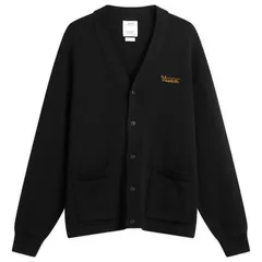 ビズビム メンズ アウター カーディガン Visvim Selmer Cardigan Black ブラックのサムネイル