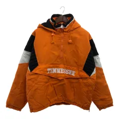 90年代 STARTER スターター TENNESSEE アノラック スタジアムジャケット カレッジ サイドジップ オレンジ (メンズ L) 中古 古着 P6534のサムネイル