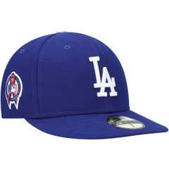 ニューエラ メンズ アクセサリー 帽子 Mens New Era Royalos Angeles Dodgers 911 Memorial Side Patch 59FIFTY Fitted Hat Royal
