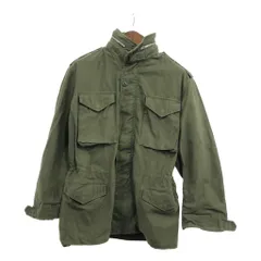 70年代 米軍実物 U.S.ARMY M-65 フィールドジャケット 2nd ヴィンテージ ミリタリー オリーブ (メンズ) 中古 古着 P7658