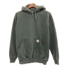 Carhartt 카 하트 스웨트 파커 워크 원포인트 로고 카키 (맨즈 M) P8224