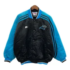 90年代 STARTER スターター PRO LINE NFL カロライナ・パンサーズジャケット プロチーム ブラック (メンズ XL) 中古 古着 P8303のサムネイル