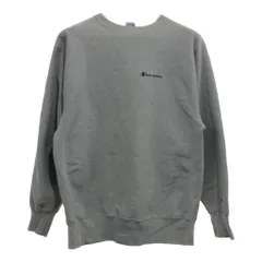 90年代 USA製 Champion チャンピオン リバースウィーブ スウェット ワンポイントロゴ グレー (メンズ XXL) 中古 古着 P8410