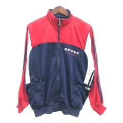 80年代 adidas アディダス ジャージ トラックジャケット SPORT EXCHANGE スポーツ ネイビー (メンズ L) P8593