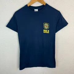 GILDAN ギルダン ホノルルポリス　Tシャツ バックプリント ネイビー Sサイズ メンズ 古着 ストリート アメカジ
