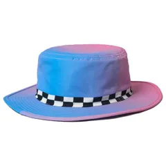 ハーレー メンズ アクセサリー 帽子 Mens Hurley Blue NASCAR Boonie Bucket Hat Blue ブルー