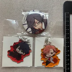 桃源暗鬼 缶バッジ アクリルキーホルダー 一ノ瀬四季 桃華月詠 セット 161