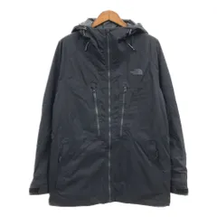 THE NORTH FACE ノースフェイス HYVENT マウンテンパーカー アウトドア ブラック (メンズ L) 中古 古着 Q8730