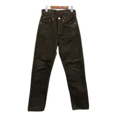 90年代 USA製 Levi's リーバイス 501 カラー デニムパンツ ブラウン (メンズ W28 L32) 中古 古着 Q8759