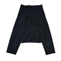 COMME DES GARCONS ギャルソン　サムエル　パンツ　ブラック　S BLACK COMME des GARCONS サルエル スラックス ギャルソン - メルカリ