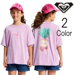 ロキシー Roxy キッズ　EVEOVERSIZE WASHED 半袖 Tシャツ 子ども服【クリックポスト】