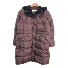 COACH コーチ ダウンコート ワインレッド (レディース L) 中古 古着 R0710のサムネイル