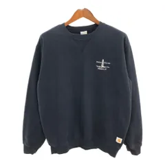 Carhartt カーハート スウェット ネイビー (メンズ L) 中古 古着 R1910