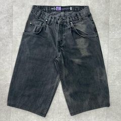 90s Levi's シルバータブ ブラックデニムショーツ バギー ルーズ