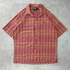 希少　CALDWELL POLO オープンカラー　90s 開襟　ラルフローレン