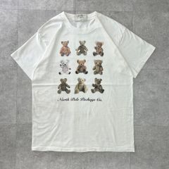 90s フランス製　歴代テディベア　アート　Tシャツ 90s フランス製 歴代テディベア アート Tシャツ - メルカリ