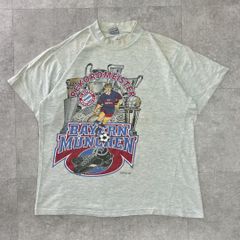 90s PIASPORTS Tシャツ ベージュ 全面プリント メンズ 半袖 - メルカリ