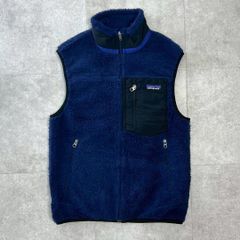 patagonia パタゴニア レトロX ベスト フリース ネイビー XS - メルカリ