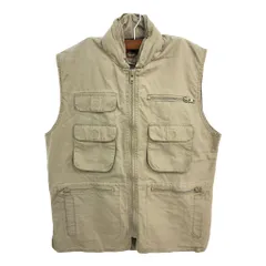 80年代 Banana Republic バナナリパブリック ベスト アウター ベージュ (メンズ M) 中古 古着 R3947