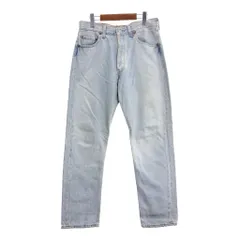 Levi's リーバイス 501 デニムパンツ ブルー (メンズ W33 L30) 中古 古着 R3973