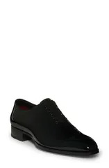 トム・フォード メンズ シューズ オックスフォード レザー TOM FORD Patent Leather Oxford Black ブラックのサムネイル