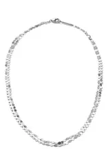 ラナ レディース アクセサリー ネックレス・チョーカー レース LANA Layered Choker Necklace White Gold ホワイト