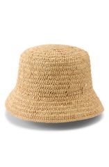 ヘレンカミンスキー レディース アクセサリー 帽子 Helen Kaminski Chaturi Raffia Bucket Hat Natural